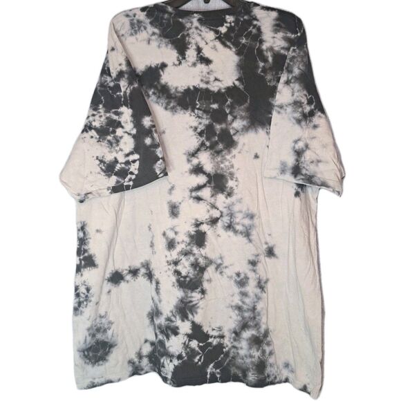 Friday the 13th Jason HOT TOPIC Slashed Neckline Tie Dye Horror Adult 3XL Shirt - Picture 2 of 7